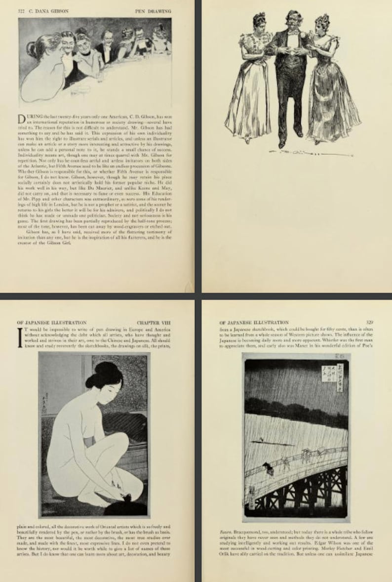 Puede incluir: Una ilustraci&oacute;n en blanco y negro de una mujer sentada en el suelo, vestida con un kimono japon&eacute;s tradicional. Ella sostiene un objeto peque&ntilde;o en su mano. La ilustraci&oacute;n es un ejemplo cl&aacute;sico del arte japon&eacute;s.