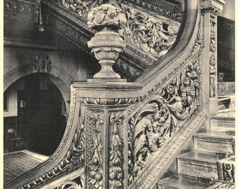 THE ENGLISH STAIRCASE A Rare Illustrated Book On Historical Types