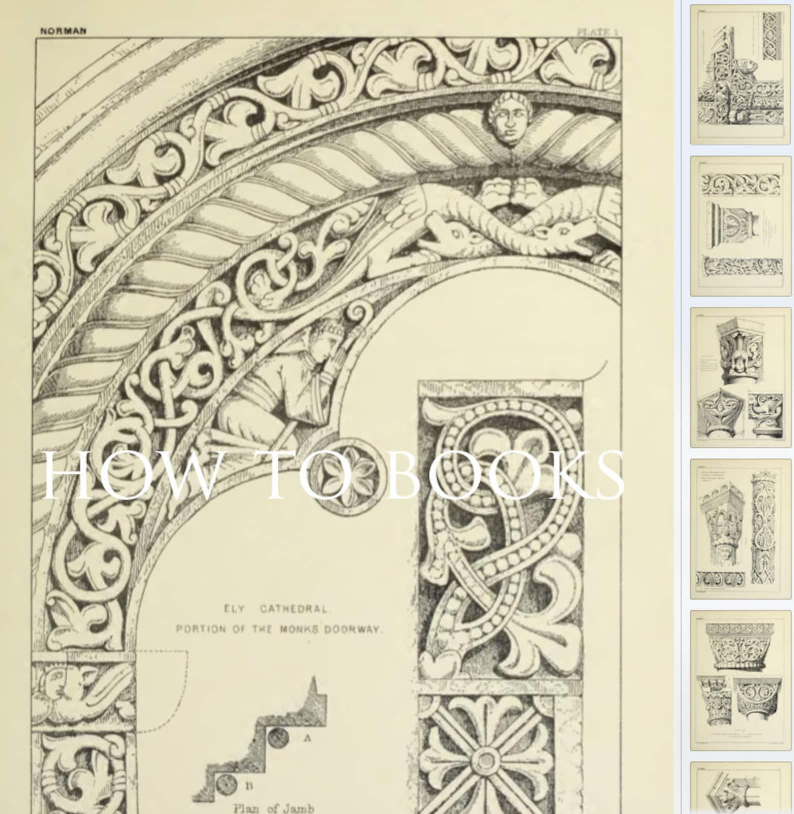 English MEDIAEVAL FOLIAGE ORNAMENTATION With Royalty Free Etsy