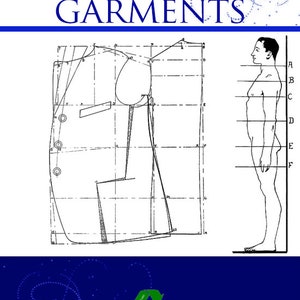 Drafting Mens COTTON GARMENTS Design Your Own Victorian Mens Clothes Sewing PATTERNS and Instructions 49 Pages Printable Instant Download