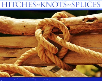 Farm Rope KNOTEN Anleitung zur Pflege und Verwendung von Seil auf dem Bauernhof 33 Seiten, bebilderte druckbare Sofort-Download