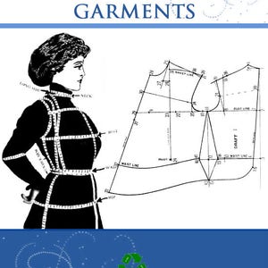 Drafting Ladies and Children&#39;s Garments Design Your Own Victorian Dresses Printable or Read on Your iPad or Tablet Instant Download