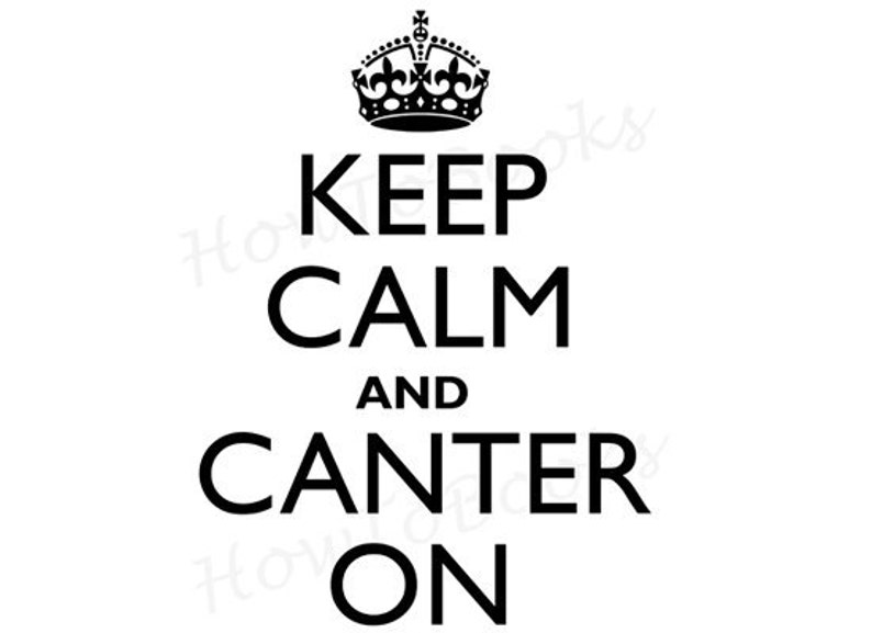 Felpa Con Cappuccio 'Keep Calm And Canter On' Con Motivo Cavallo E Glitter - 5 Colori, Taglia 12-13 Anni (34') - Viola