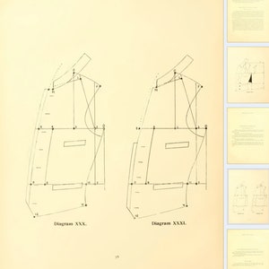 35 Victorian Diagram Sewing Patterns From the AMERICAN MENS GARMENTS ...