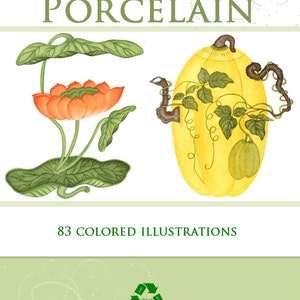 16th Century CHINESE PORCELAIN Style Design Technique Marks Rare Reference Book For Collectors 203 Pages Printable Instant Download
