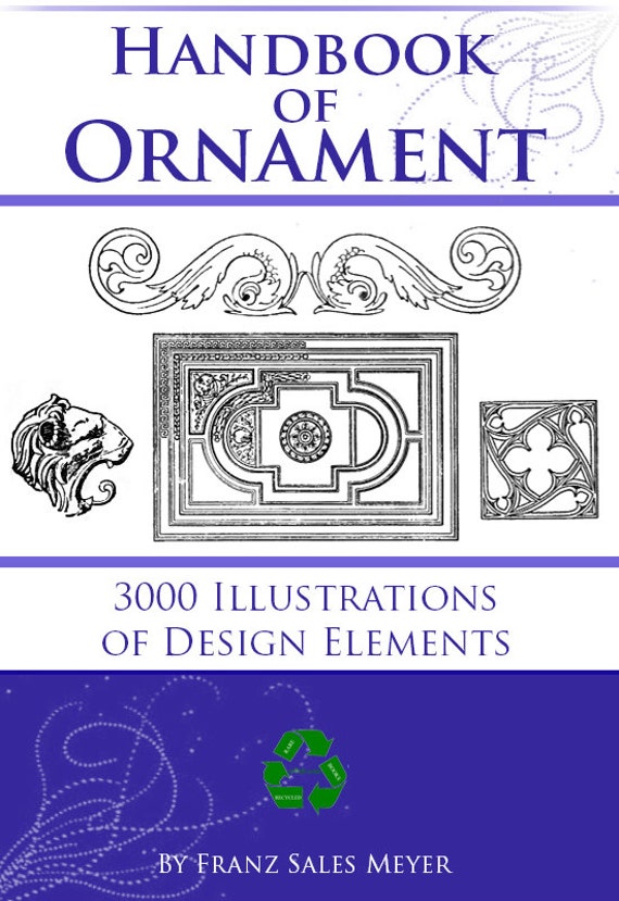 The Handbook of Ornament With 3000 Royalty Free