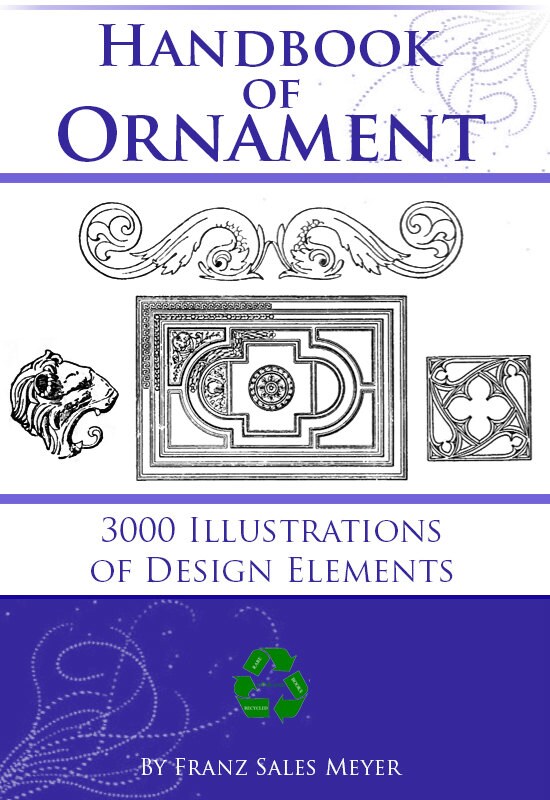 HANDBOOK OF ORNAMENT 装飾デザイン事典 東京美術 Amazon | Handbook of Ornament (Dover Pictorial Archive