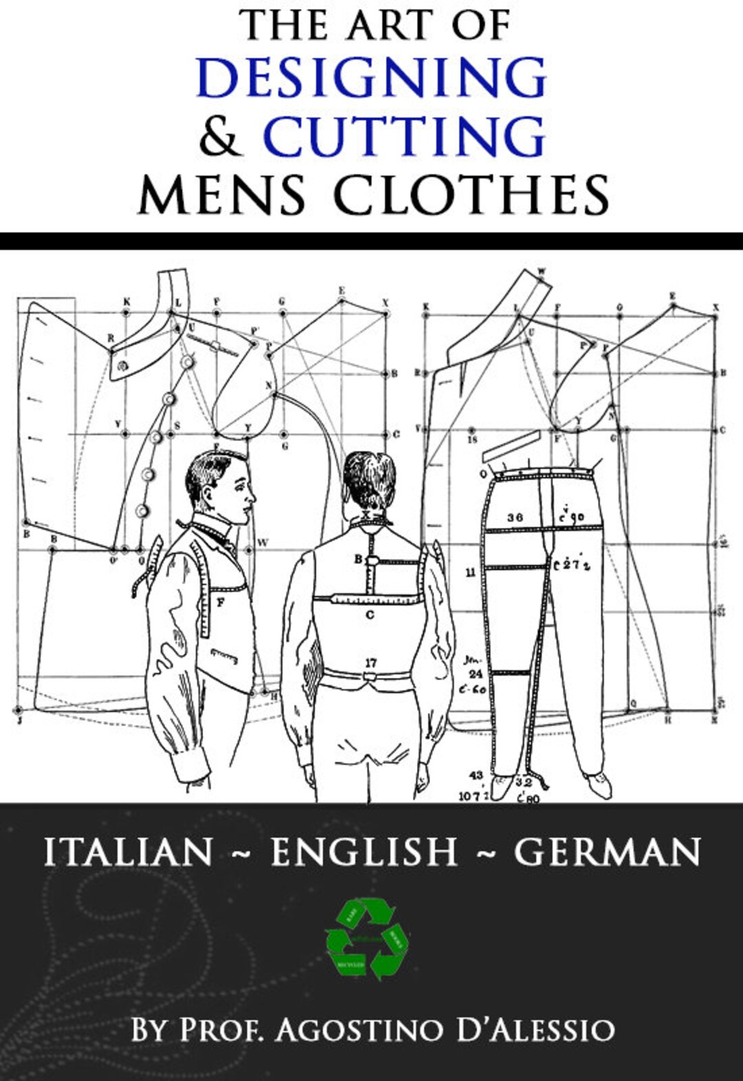 50 Victorian Mens Sewing Patterns the Art of DESIGNING and CUTTING