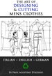 50 Victorian Mens Sewing Patterns The Art Of DESIGNING and CUTTING Mens Clothes Design Mens Outfits with 121 pgs Printable Instant Download 