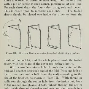 BOOKBINDING for BEGINNERS an Illustrated Handbook for the Amateur ...