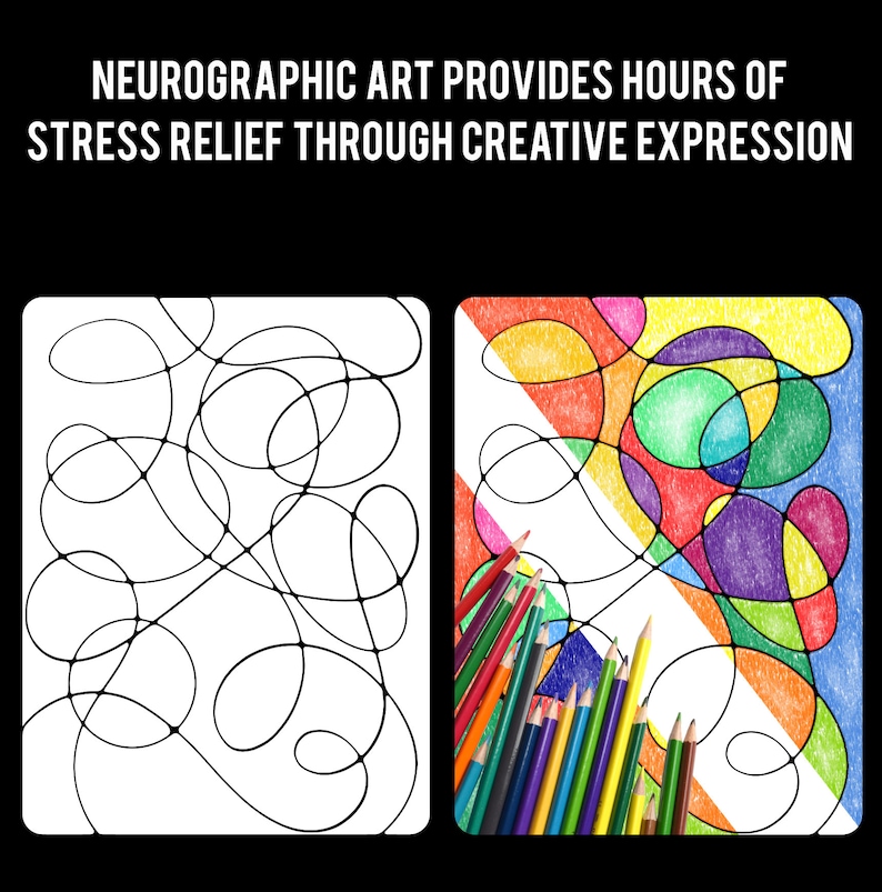 NEUROGRAPHIC ART STEPS Learn How to Relieve Stress and Stimulate ...