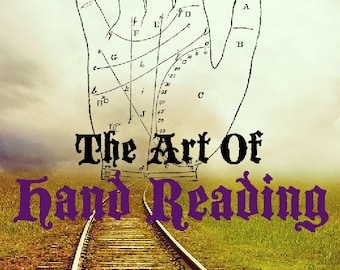 The ART of HAND READING Chirognomy Chiromancy Instant Download Palm Reading Astrology Numerology