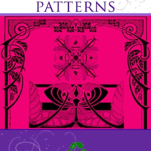 39 Pages Art Deco STENCIL PATTERNS Rare 1927 Designs For All Crafting Hobbies Scrapbooking Decoupage Embroidery Printable Instant Download