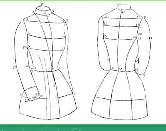 How To CUT, FIT, and FINISH a Dress Design Victorian Dresses Printable or Read on Your iPad or Tablet Instant Download