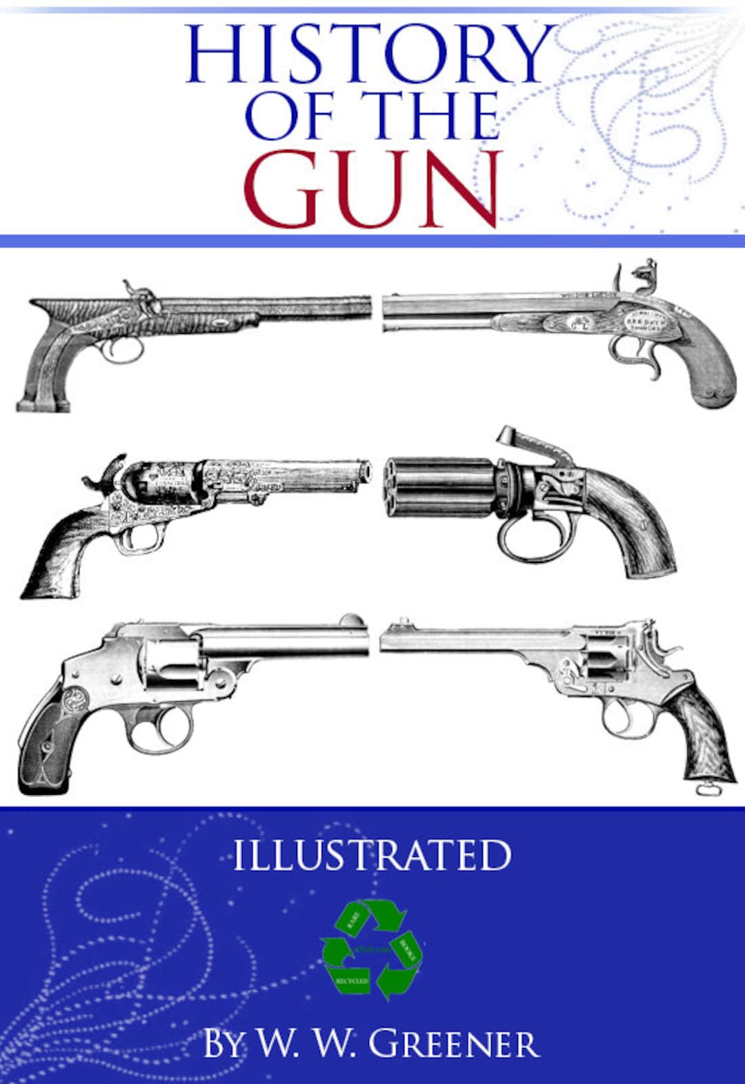 ILLUSTRATED HISTORY of the GUN Rare Book About the Development of Guns