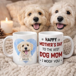 Dog Mom Mug - Etsy