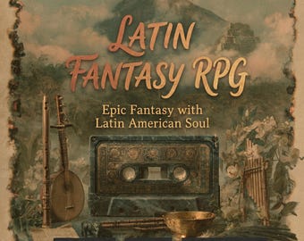 ラテンファンタジーRPGアンビエントミュージック40曲、壮大なアンデスファンタジー、DnD、パスファインダー、TTRPG向け、ロイヤリティフリーWAV/MP3