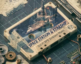 宇宙ステーション・スターシップRPGアンビエントミュージックバンドル｜Starfinder Alien RPG Mothership TTRPG用SFトラック30曲｜シップステーションプラネット