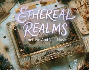 Ethereal Realms RPG Ambient Music | 50 Immersive Celestial Tracks for D&D Pathfinder TTRPG | Astral Plane Meditation | Royalty Free WAV MP3