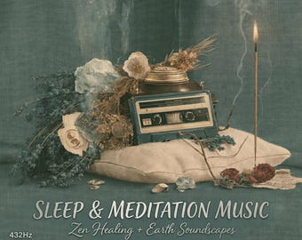 睡眠と瞑想のための音楽 | リラックスできる76曲 | 432Hzの禅ヒーリングと自然のサウンドスケープ | ヨガ、スパ、睡眠 | ロイヤリティフリーのWAV MP3