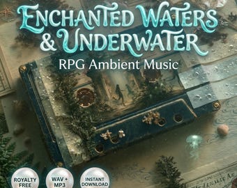 魅惑の海 水中RPG アンビエントミュージックバンドル | D&D パスファインダー TTRPG 用 30曲 | 海洋 人魚 珊瑚の宮殿 深海の深淵