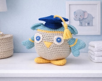 Eulen Häkelanleitung, Amigurumi Eule, PDF Download