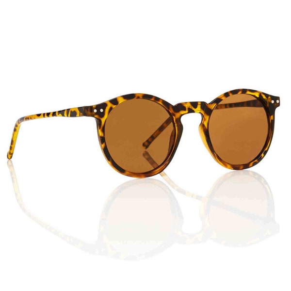 OMalley Round Tortoise Sunglasses - Brown X American Deadstock Eyewear