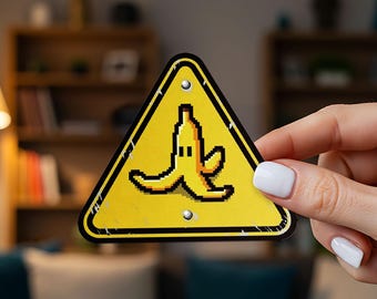 Leuke autostickers bananenschil, vinyl waterdichte krasbedekkende sticker voor laptop, bidon, gereedschapskist, skateboard, telefoonhoes, motorfiets