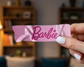 Roze girly tape art autostickers, vinyl waterdichte krasbedekkende sticker voor laptop, bidon, gereedschapskist, skateboard, telefoonhoes, motorfiets