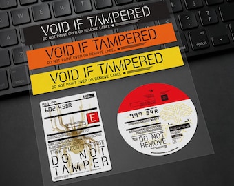Niet knoeien: autostickers verwijderen, waterdichte vinylsticker voor laptop, bidon, gereedschapskist, skateboard, telefoonhoesje, motorfiets