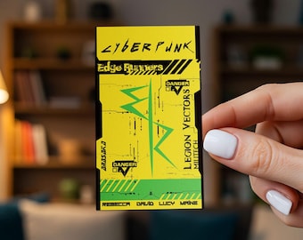Cyberpunk Edgerunners Auto Aufkleber, Vinyl wasserdichte Kratzer Abdeckung Aufkleber für Laptop, Wasserflasche, Werkzeugkasten, Skateboard, Telefon Fall, Motorrad