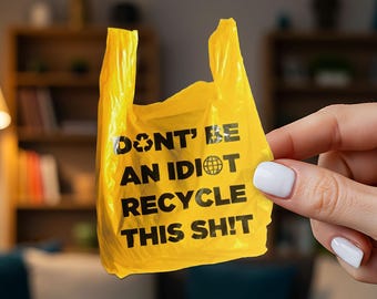 Lustig Recycling-Zitat-Auto-Aufkleber, Vinyl-wasserfester Kratzer, der Aufkleber für Laptop, Wasserflasche, Werkzeugkasten, Skateboard, Telefon-Kasten, Motorrad abdeckt