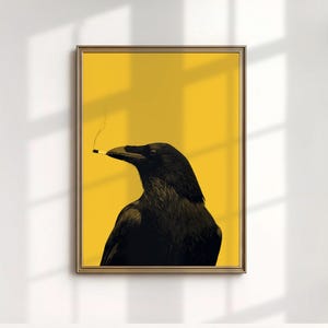 Smoking Crow