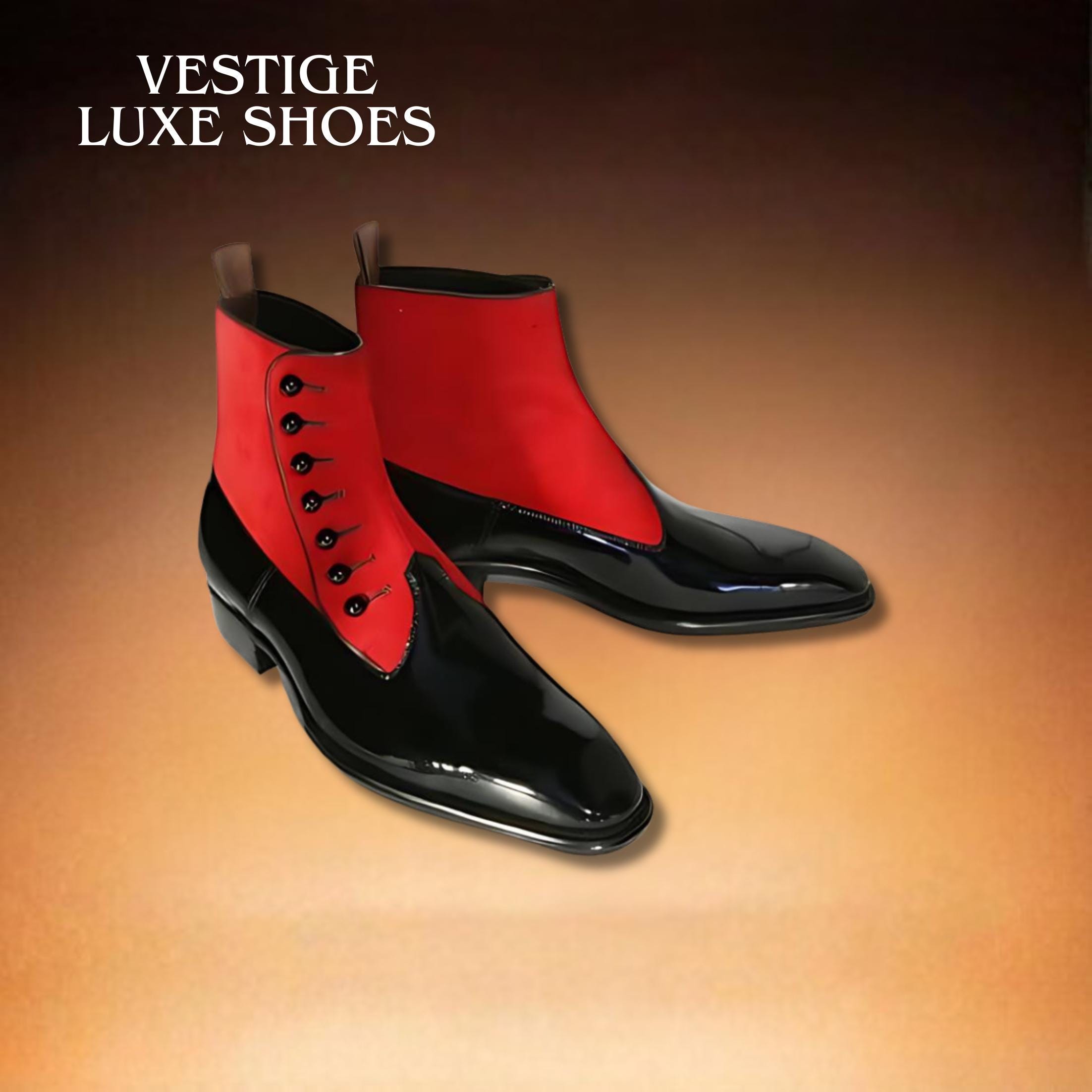 Men's Button Boots - Etsy
