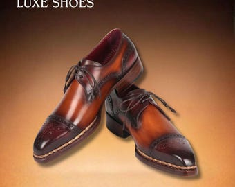 Mephisto Melchior Brown Leather Cap Toe Oxford Dress Shoes Mens Size 9 US/8.5 EU Mephisto Melchior Brown Leather Cap Toe Oxford Dress Shoes  main image 4