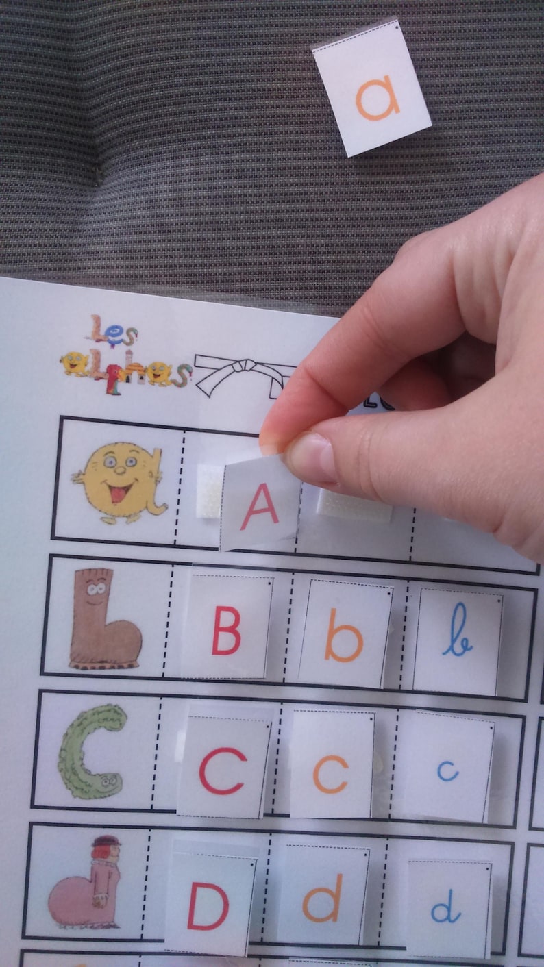 Alphabet Learning Pack for Preschoolers, Activity Sheets for Children ...