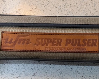 Canne à mouche UFM Super Pulsar PCF-754 | Neuf Ancien Stock | Canne de voyage japonaise rare | Canne à pêche à la mouche vintage Ueda | Paquet de 7 pi 5 po. Canne