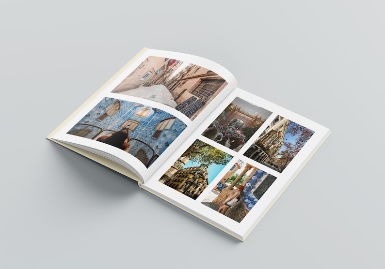 Custom Hardcover Travel Photo Book: Personalized Vacation Scrapbook & Journey Album image 14