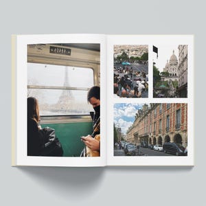 Custom Hardcover Travel Photo Book: Personalized Vacation Scrapbook & Journey Album image 13