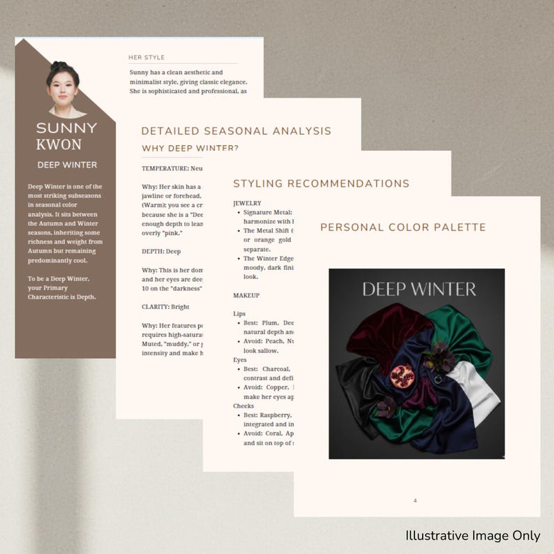 Personal Color Analysis | Custom Seasonal Color Palette & Wardrobe ...