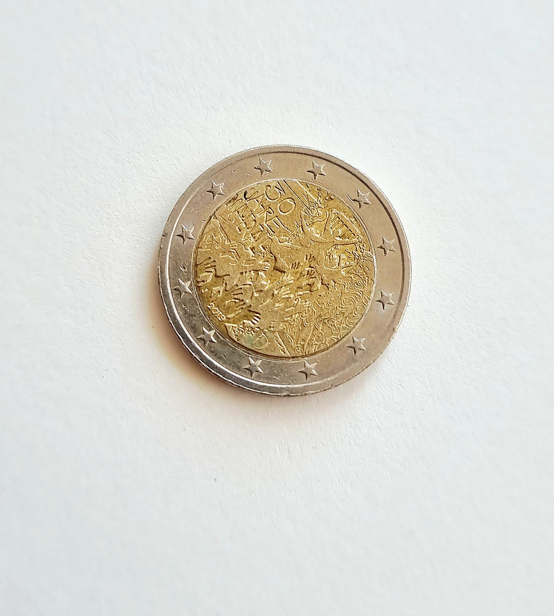 Moneda 50 euro cent 2002 - Etsy 日本