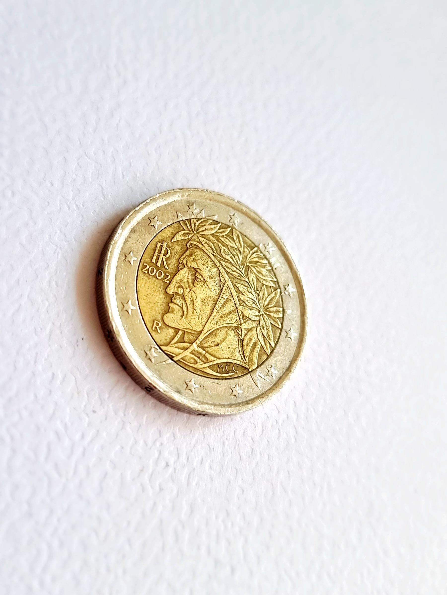 珍しいイタリア 10セント 2枚セット Italian 10 cent coin - Etsy 日本