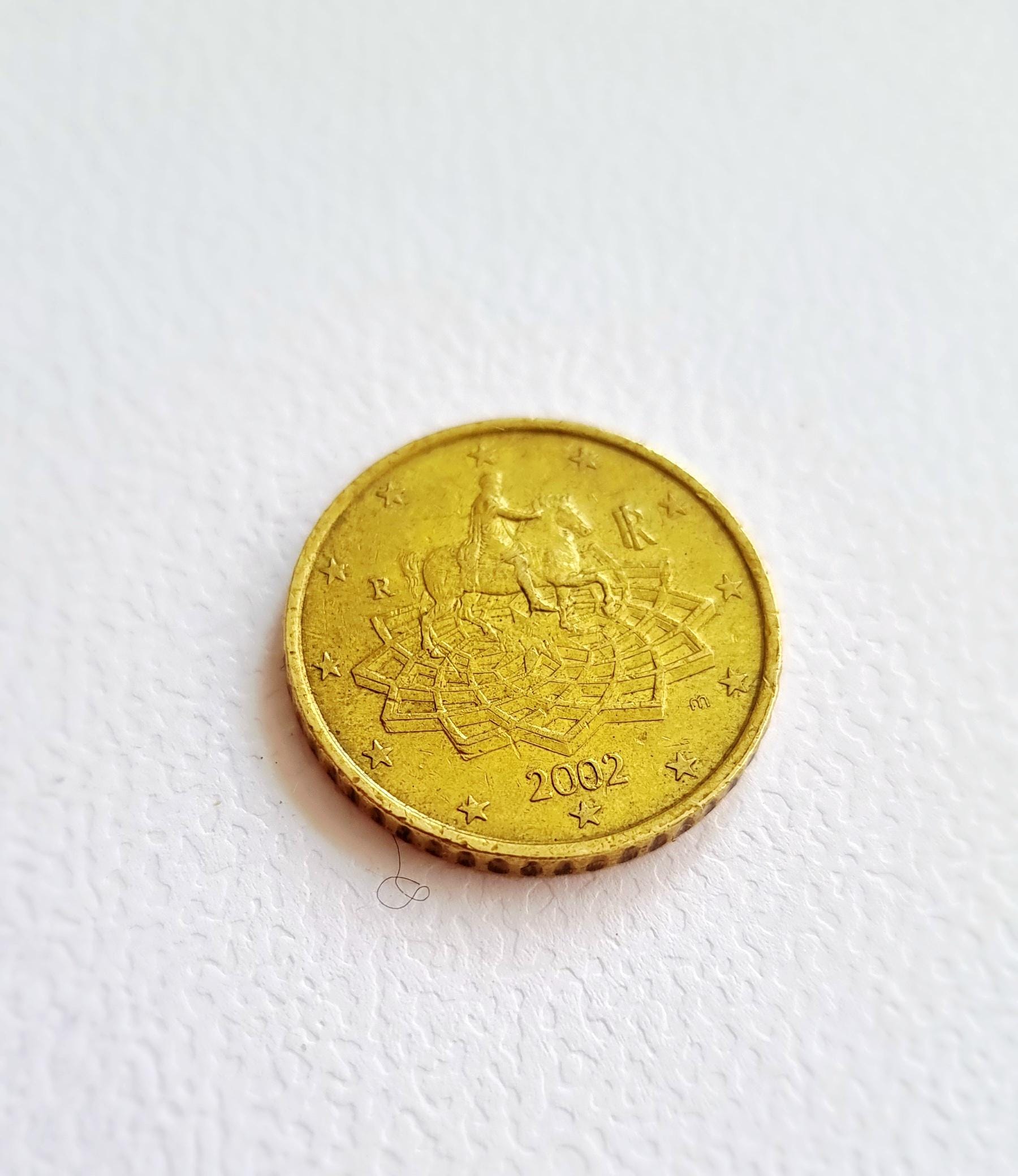 Italian 10 cent coin - Etsy 日本