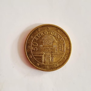50-centsmynt i euro Österrike 2002