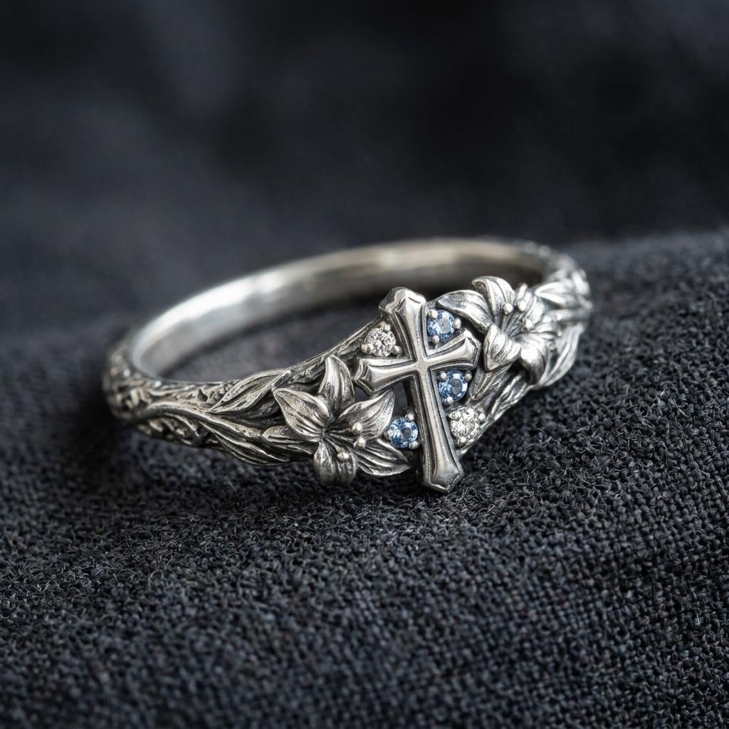 German Cross Ring - Etsy