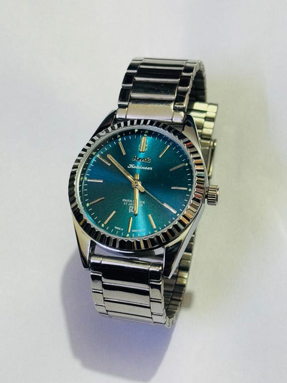 HMT Kohinoor Mechanical Watch | Indian Wrist Watch | Classic Dress Watch | Hmt stainless steel wrist watch | Stainless steel bracelet watch