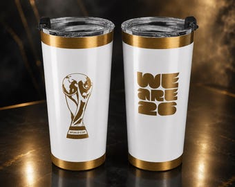 Road Trip Companion 2026 World Cup Tumbler 20 OZ, Stainless Steel Travel Mug