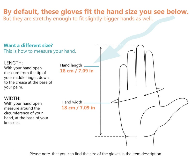 Fox Fingerless Gloves Handmade Free Shipping Worldwide image 4