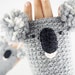 Percy Pevensie reviewed Koala Fingerless Gloves ~ Handmade
