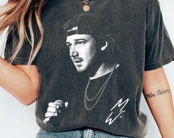 Comfort Colors Morgan Wallen Concert Graphic Tee, Vintage Style T-Shirt